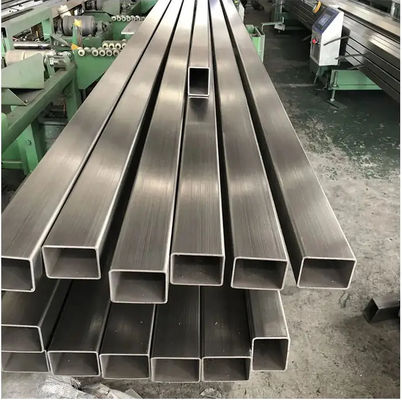 304 316 316l 201 tubo rettangolare di acciaio inossidabile 202 304l