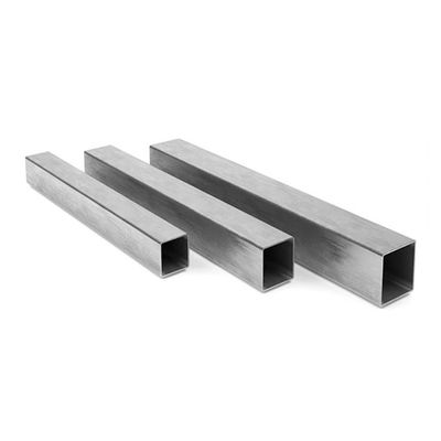 Tubi quadrati in acciaio inossidabile senza cuciture 304 201 316 8K BA 2B 6mm-2500mm