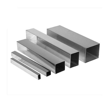 Tubi quadrati in acciaio inossidabile senza cuciture 304 201 316 8K BA 2B 6mm-2500mm