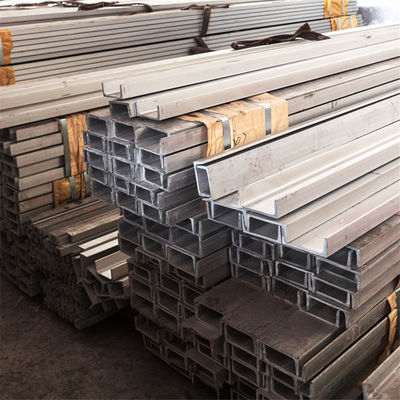 A276 Bar di canalizzazione in acciaio inossidabile laminato a caldo 304 304L 1.4303 1.4306 C U Profile Beam